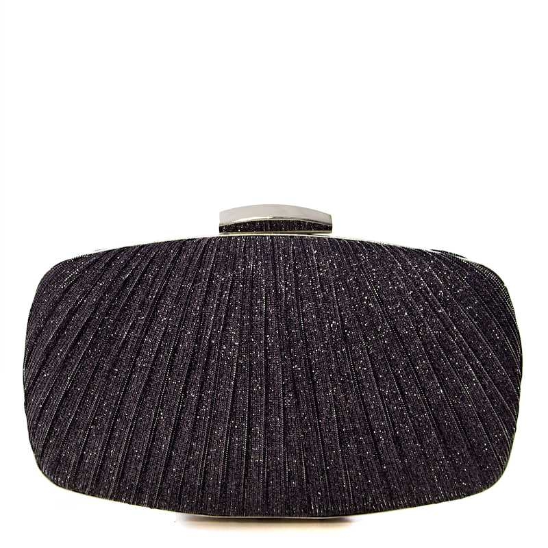 Clutch Festa Concha Brilhante Grafite - BS220302-3