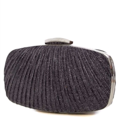 Clutch Festa Concha Brilhante Grafite - BS220302-3