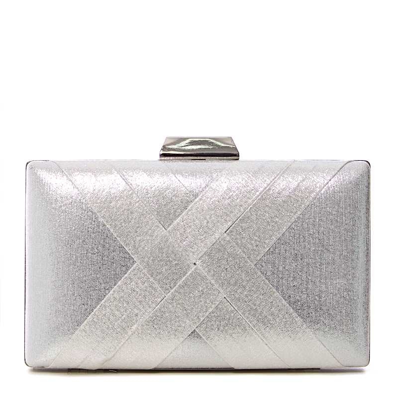 Clutch Festa Soft Prata - BS220301-5 