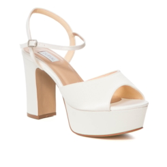Plataforma Noiva Minimalista Off White - MV3852