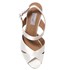 Sandália Chanel Noiva New White Salto Médio - 256D.10535 