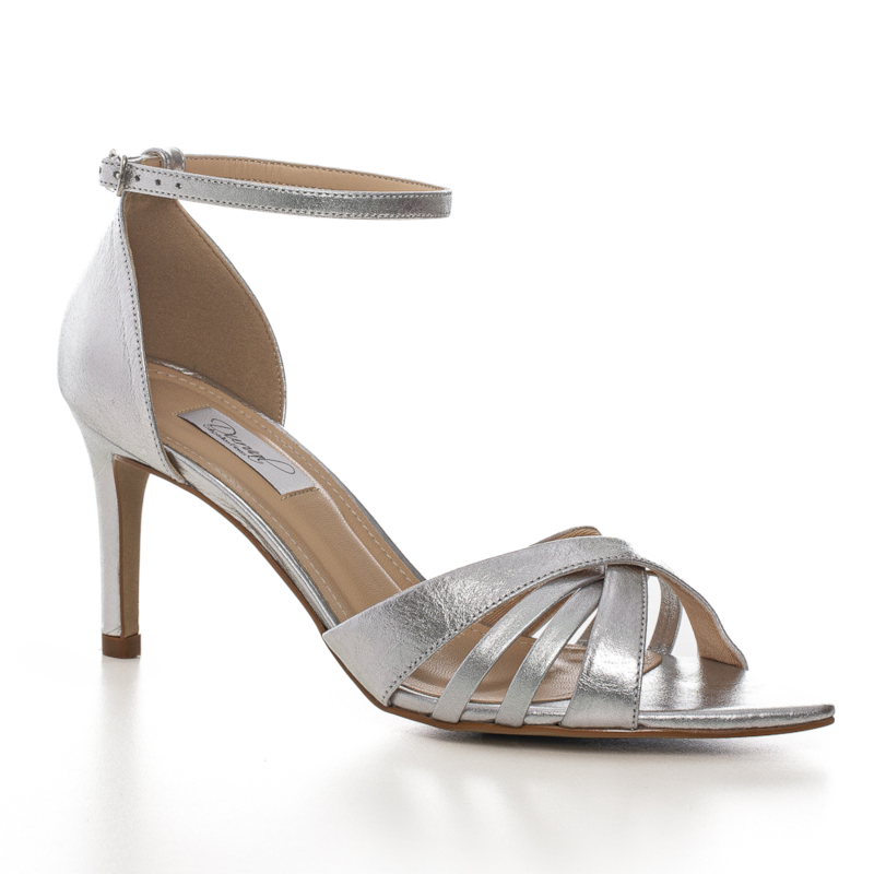 Sandália Festa Bico Folha Metallizada - 478D.11472 