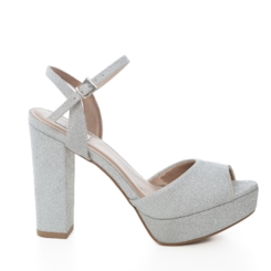 Sandália Festa Brilhante Plataforma - SR005-11449