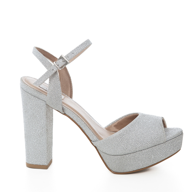 Sandália Festa Brilhante Plataforma - SR005-11449