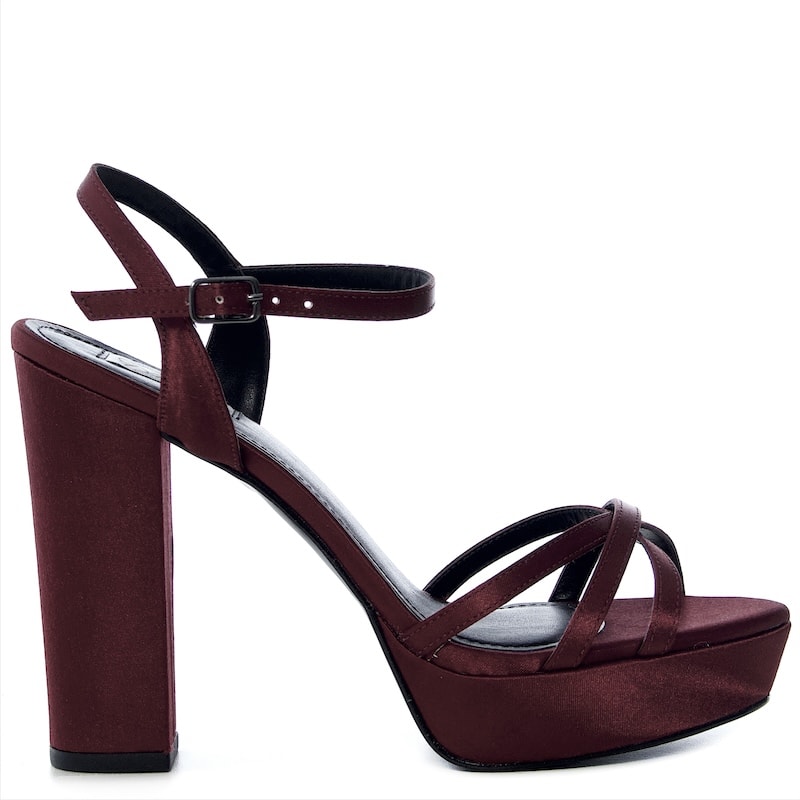 Sandalia marsala hot sale