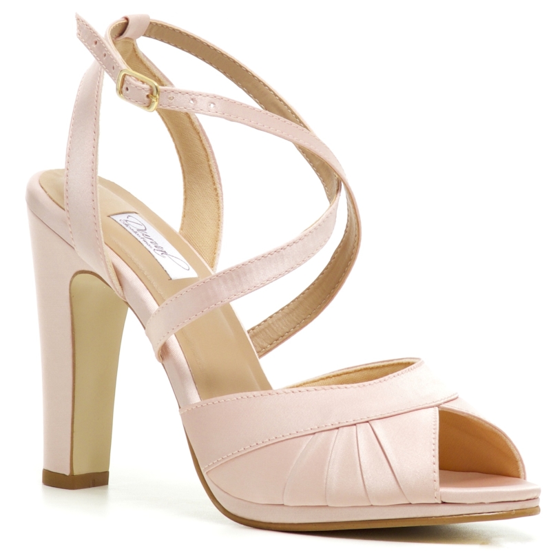 Sandália Festa Cetim Salto Alto Confort - MV3709