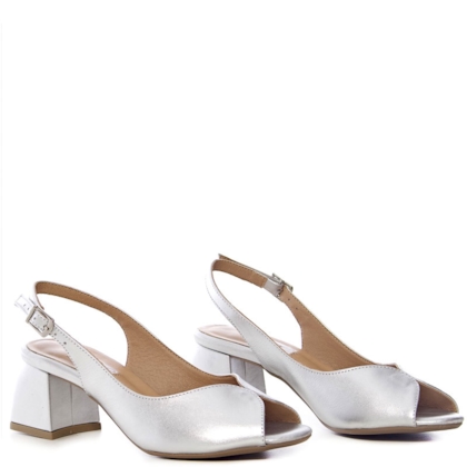 Sandália Festa Chanel Pelica Salto Bloco - NF55083