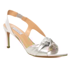 Sandália Festa Nó Prata Bico Folha - 478D.11709