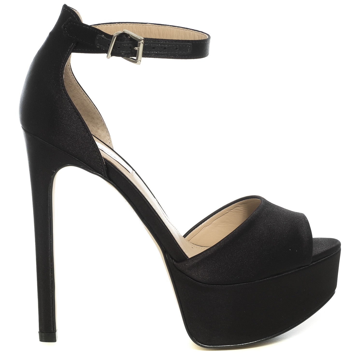 Ronticool Artesanal De Mulheres De Plataforma Sandálias De Volta Zíper Sexy  Fino Salto Alto Dedo Do Pé Aberto Festa Elegante Em Preto Sapatos Eua  Tamanho De 5 A 20 fim \\ Saltos /