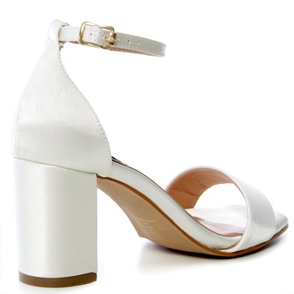 Sandália Gisele Confortável Noiva New White - NF603