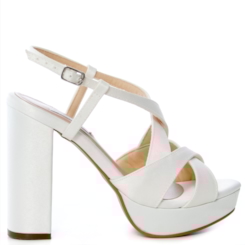 Sandália Noiva Comfort New White Salto Alto - MV3753-1732