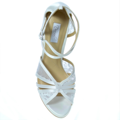 Sandália Noiva Florence New White Salto Alto - 292D.10705