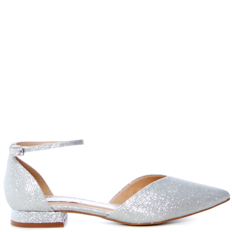 Sapatilha Clássica Festa Tecido Brilhante - 446D.10945 