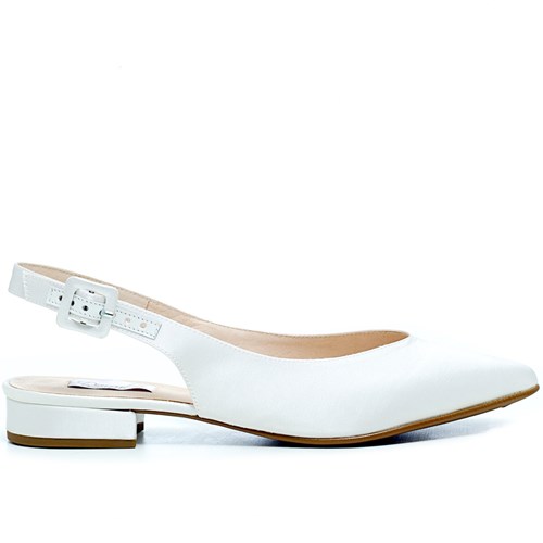 Sapatilha Noiva Chanel Cetim New White - 56025