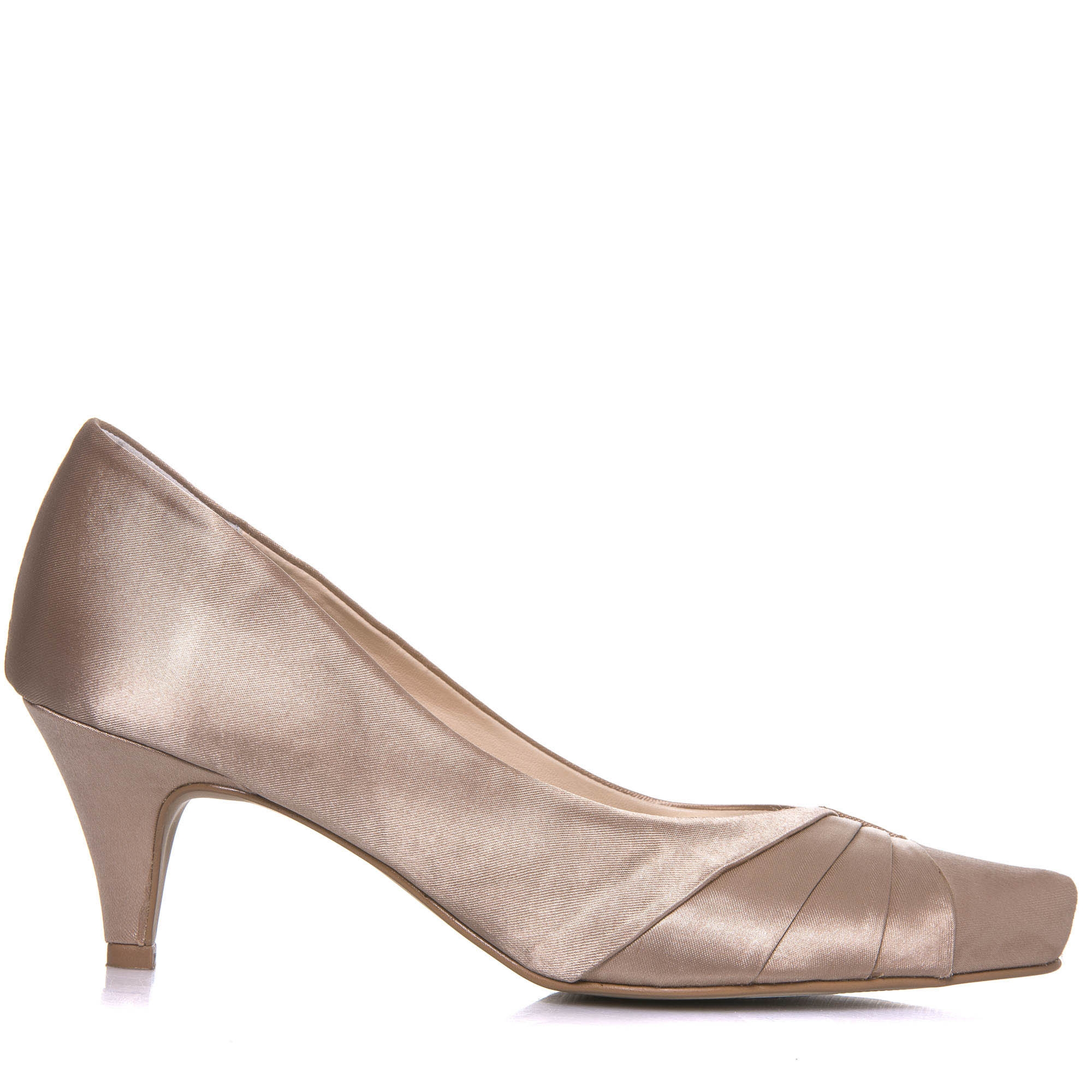 Sapato de Noiva Peep Toe - SS74 Nude - Santa Scarpa