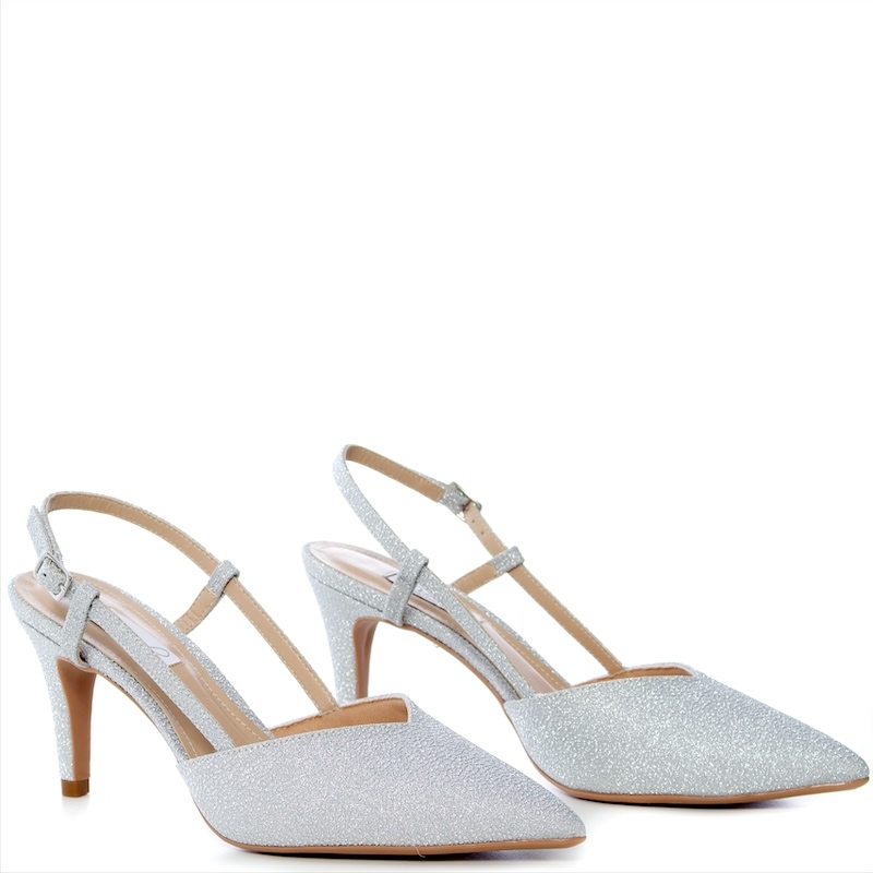 Scarpin Chanel Brilhante Salto Médio Fino - 297D.11134