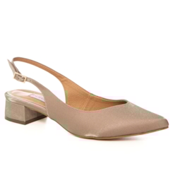 Scarpin Chanel Festa Avelã Salto 2 - NF908