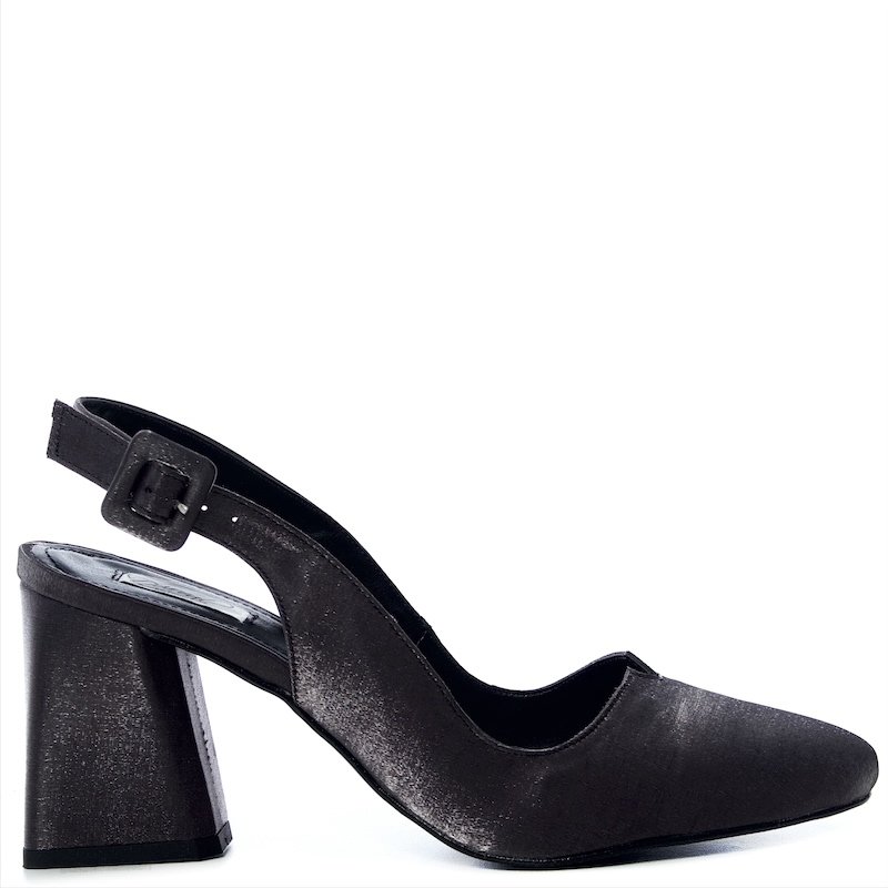 Scarpin Chanel Festa Velvet Salto Bloco - SR185-11478 