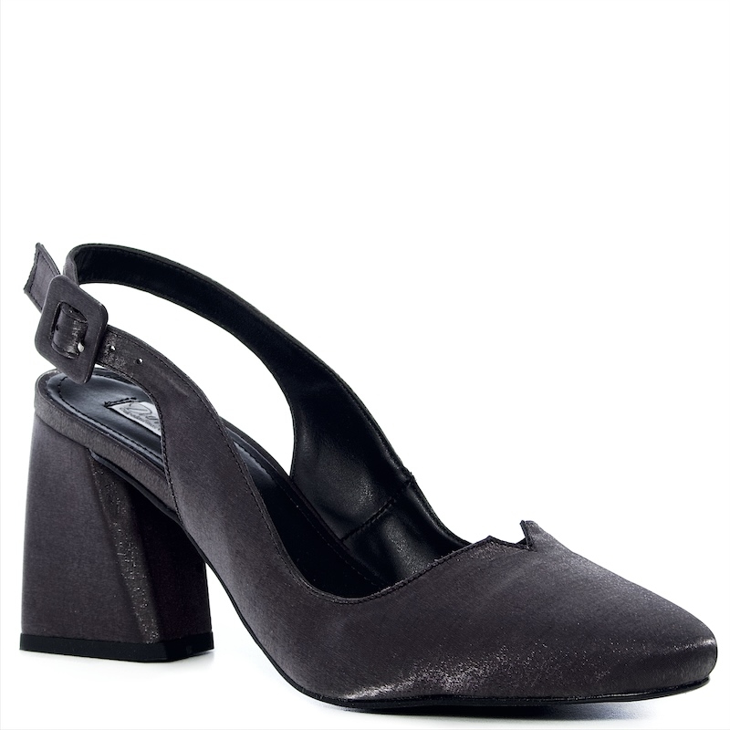 Scarpin Chanel Festa Velvet Salto Bloco - SR185-11478 