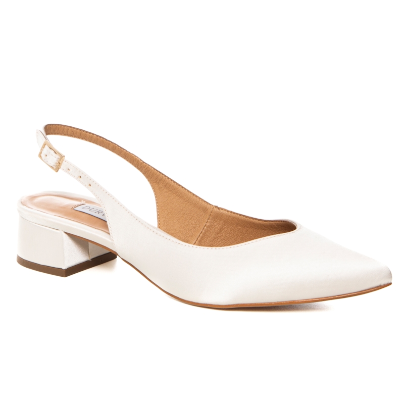 Scarpin Chanel Noiva Off White Salto 2 - NF908