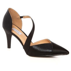 Scarpin Festa Preto Salto Médio - 297D.11698