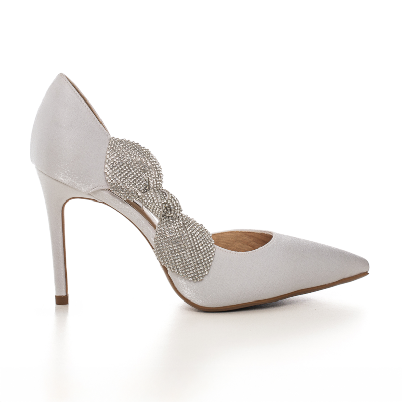 Scarpin Noiva Elegance Branco Salto Alto - 274D.11451