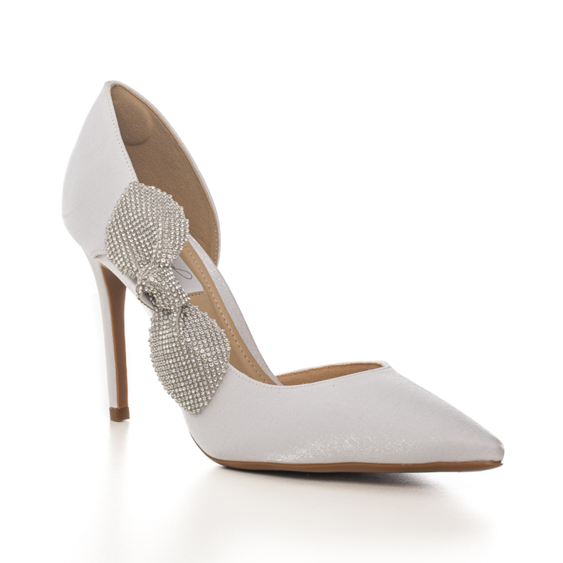 Scarpin Noiva Elegance Branco Salto Alto - 274D.11451