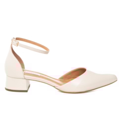 Scarpin Noiva Perolado Salto 3 - NF902