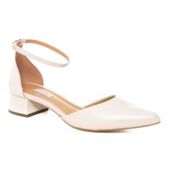 Scarpin Noiva Perolado Salto 3 - NF902